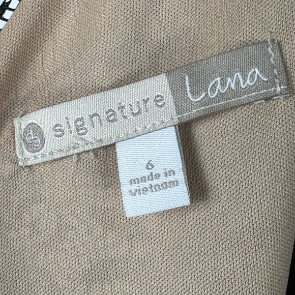 Signature Lana Elegant Black Lace Dress size 6 - Picture 9 of 14